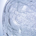 FLORERO DE VIDRIO CLEAR CON TEXTURA GRANDE