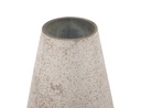 FLORERO DE VIDRIO MODERNO CAFÉ/BEIGE PEQUEÑO