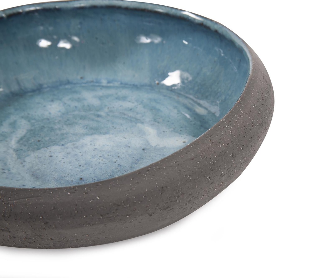CENTRO DE MESA DE CERAMICA AQUA GRANDE
