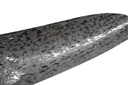 CENTRO DE MESA DE METAL GLOSSY EN NEGRO GRANDE