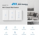 INTERRUPTOR TACTIL WIFI 1L SIMPLE BLANCO