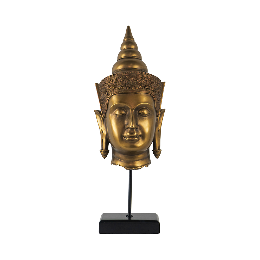 Busto De Buda Grande Color Dorado