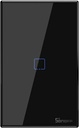 Interruptor Tactil Wifi 1L Simple Negro