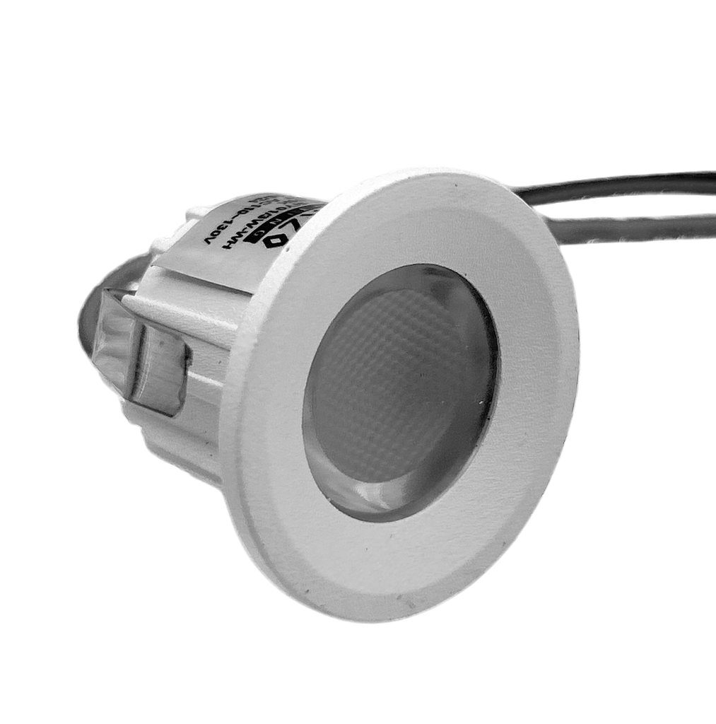 O. Dragon Led Red. Aluminio Blanco 3w 3k 300lm (110-130)v (D35X25mm) Ip 20