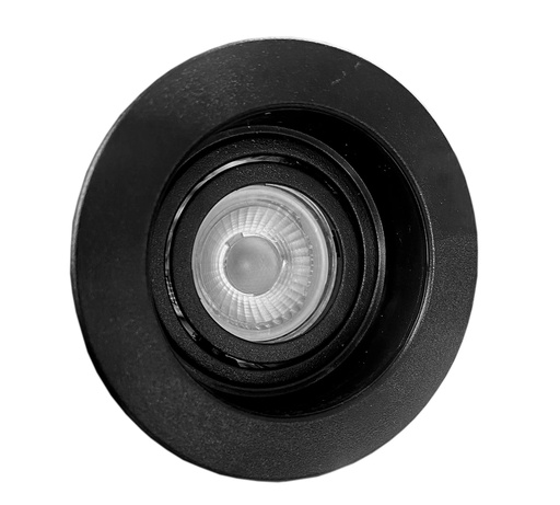 [010011 | KZ-TS30S-BK] O.B. Mr11 Movil Red. Plastico Negro (D75)mm
