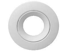 [010144 | 701-CD blanco] O.b. GU10 Emp. Movil Red. Alum. Blanco D88mm