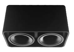 [010421 | GX-101-2 BK] O.B. Sob. 2L Gu10 Movil Rect. Negro (195X97Mm)