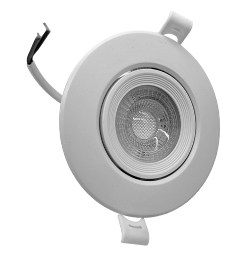 [010567 | AP3-R9W-6000K] O.B. Led Movil Red. Blanco 9W 6K 100-240Vac (D120Mm)
