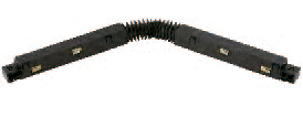 [010966 | T22U03] Conector Flexible P/Riel Magnetica Negro 48v (18x320)mm