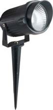 [033022 | KZ-WDK-A1112] Spot Estaca Led Negro 10W 3K 85-265V Ip54 (D84Mm)