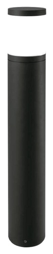 [033035 | GD01E27] Bolardo 1L E27 Red. Aluminio Negro (900X600Mm) Ip65