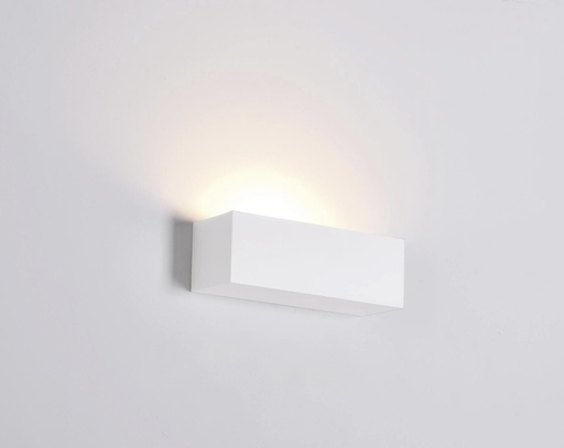 [034100 | GW-8026S] Aplique Pared Yeso 1L G9 Int. Rect. (220X80X80Mm)