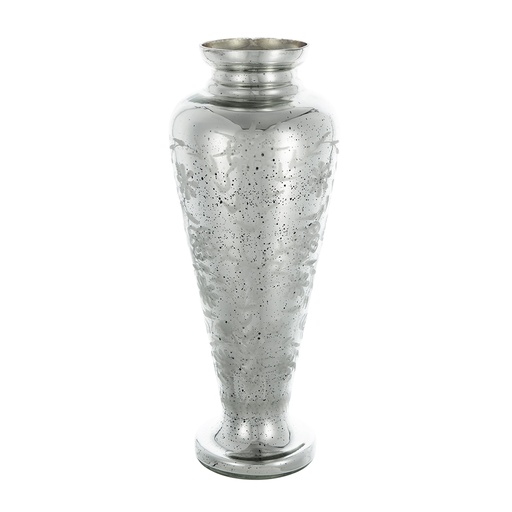 [159092 | 70448] Florero De Vidrio Plata Alto 
