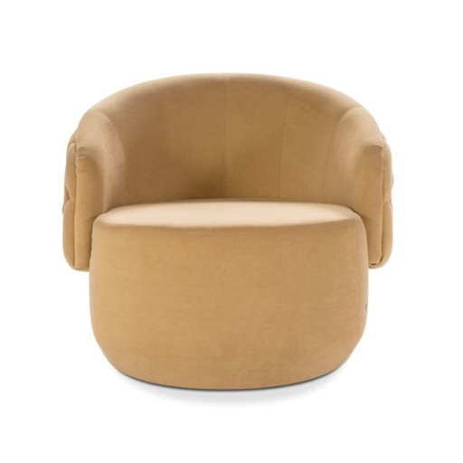 [169612 | 2109K] Poltrona Rosa/ Terciopelo Tostado