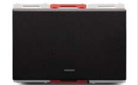 [176433 | PLU60453] Conmutador 72Mm Negro Veto Plura