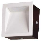 [181014 | DL0625 Wh] Spot Pared Emp. Cuadradoled 3W 3K Ip65 90-260V 9Cm