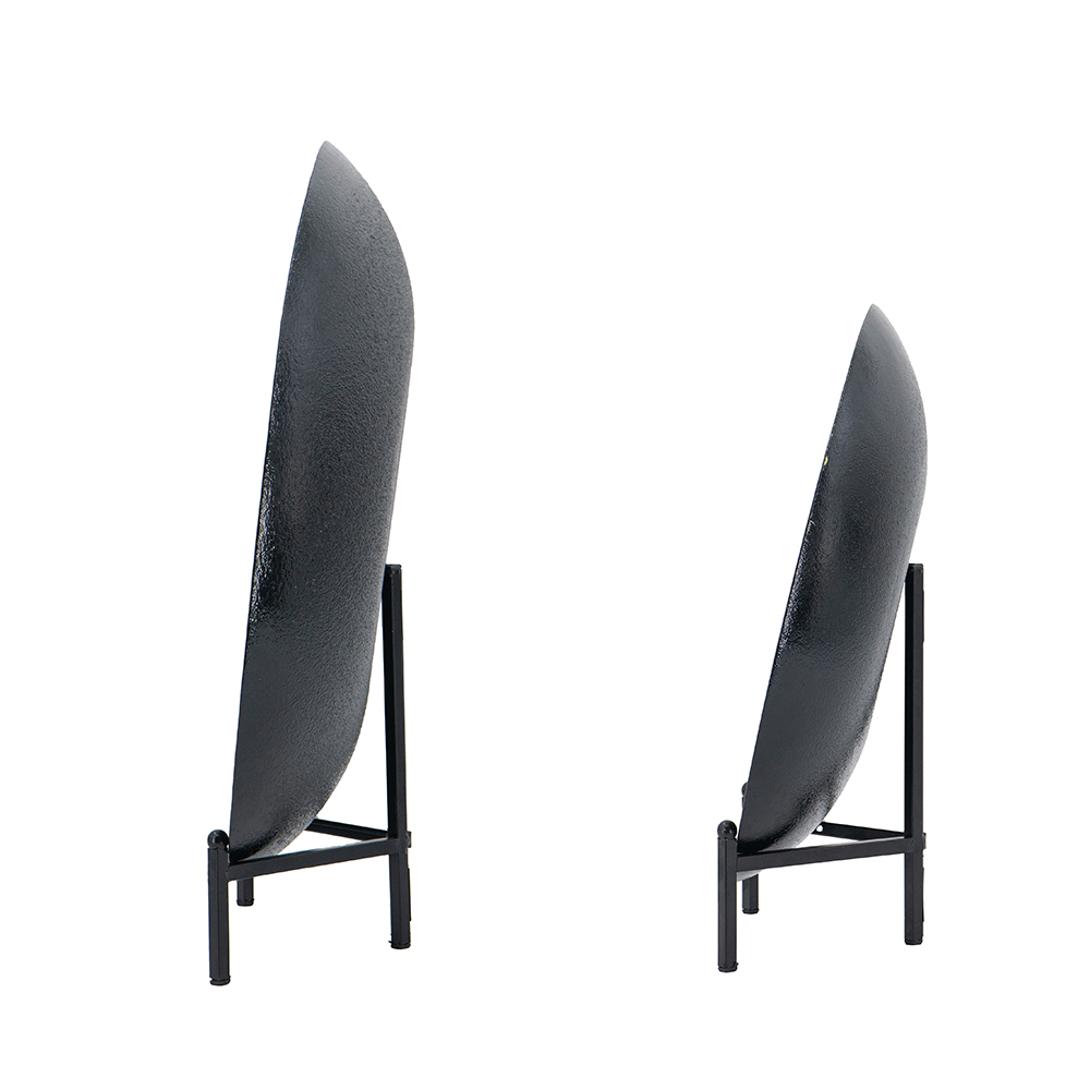 Set 2 Platos De Vidrio 
Degradee