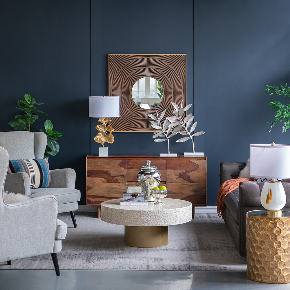 SET2 FIGURAS DE METAL EN FORMA DE HOJAS ORO