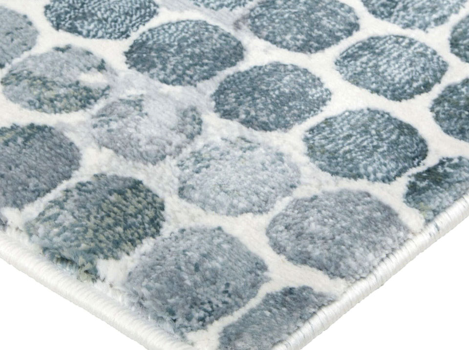 Alfombra (2.43X3.04)M Color Azul/Plata Atwell