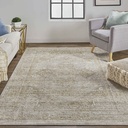 Alfombra (2.44X3.35M) Color Cafe/Dorado Aura