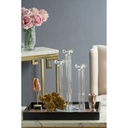 CANDELABRO DE CRISTAL TIPO COLUMNA PEQUEÑO