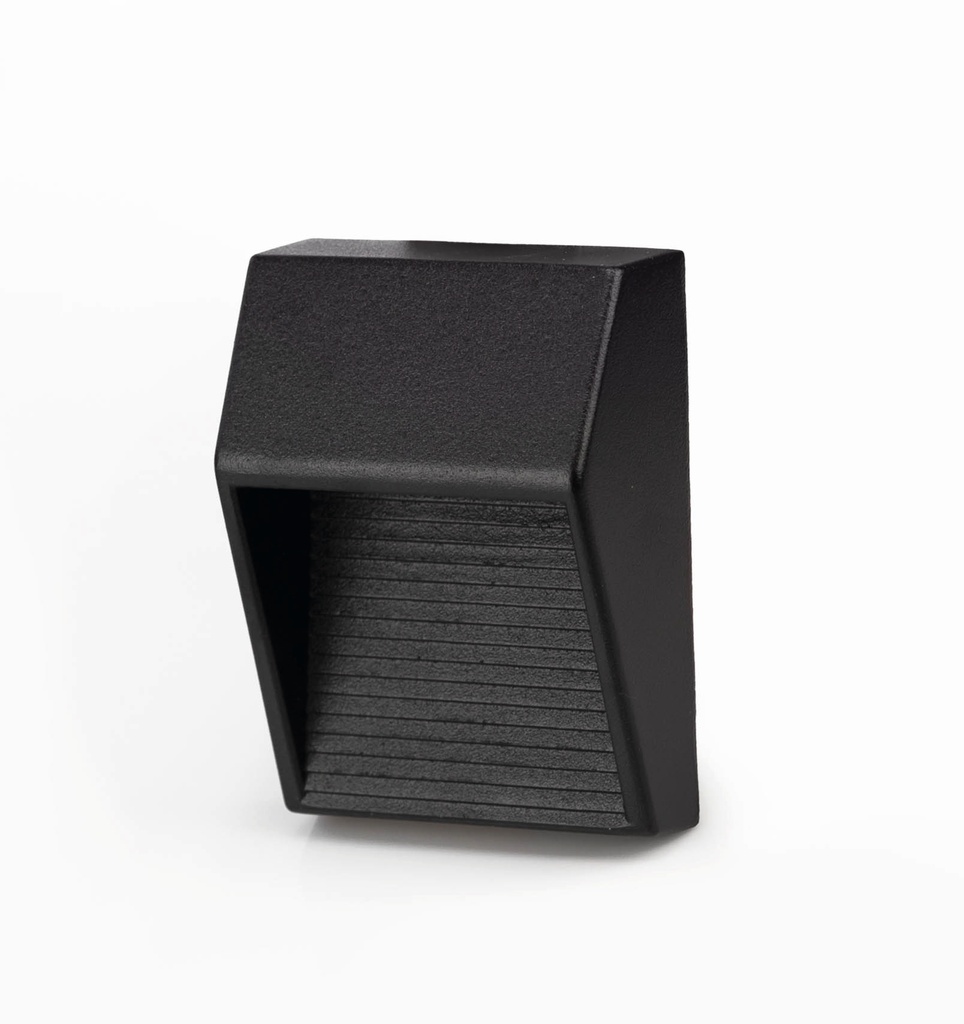 Aplique Pared Interior Luz Abajo 1L G9 Negro (130x100)Mm