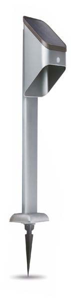 Estaca Solar Led 1.5W 3K Ip65 Negro