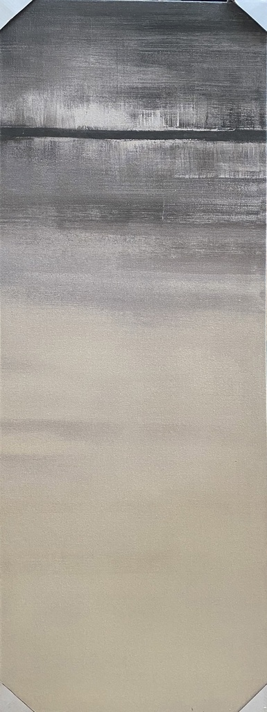 Cuadro Blanco /Negro/Gris Faded Plata 1