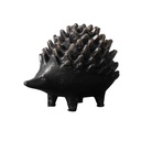 Figura De Puercoespin De Acero Y Bronce