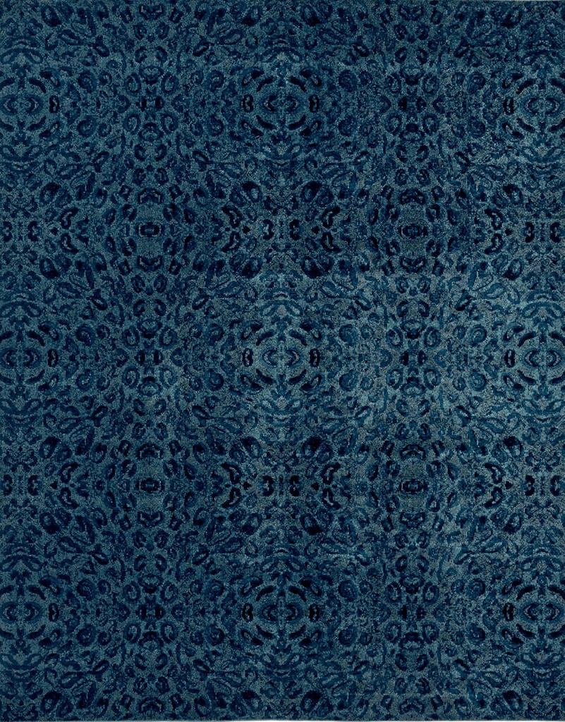 Alfombra (2.44X3.35M) Color Azul/Dark Remmy