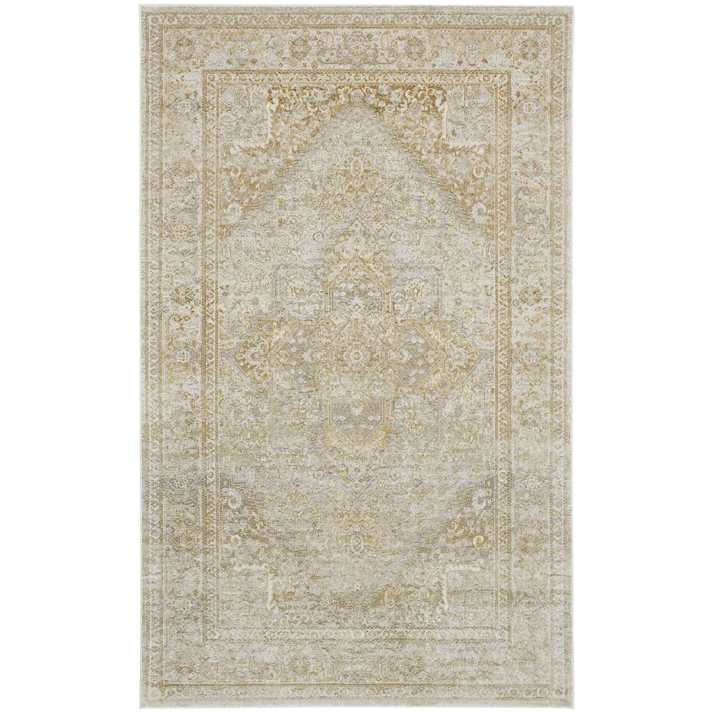 Alfombra (2.44X3.35M) Color Cafe/Dorado Aura