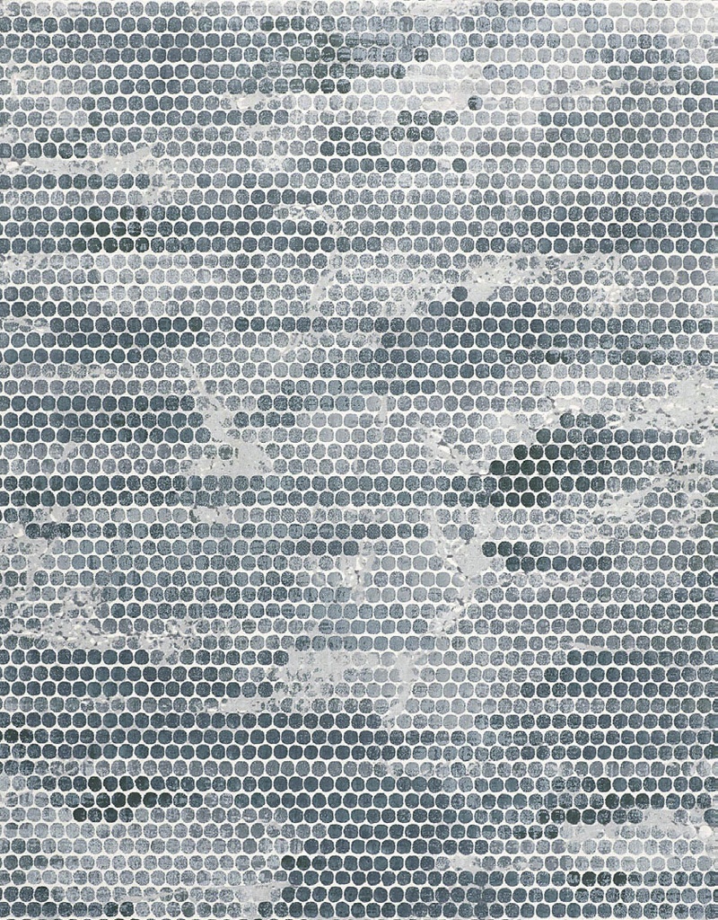 Alfombra (2.43X3.04)M Color Azul/Plata Atwell