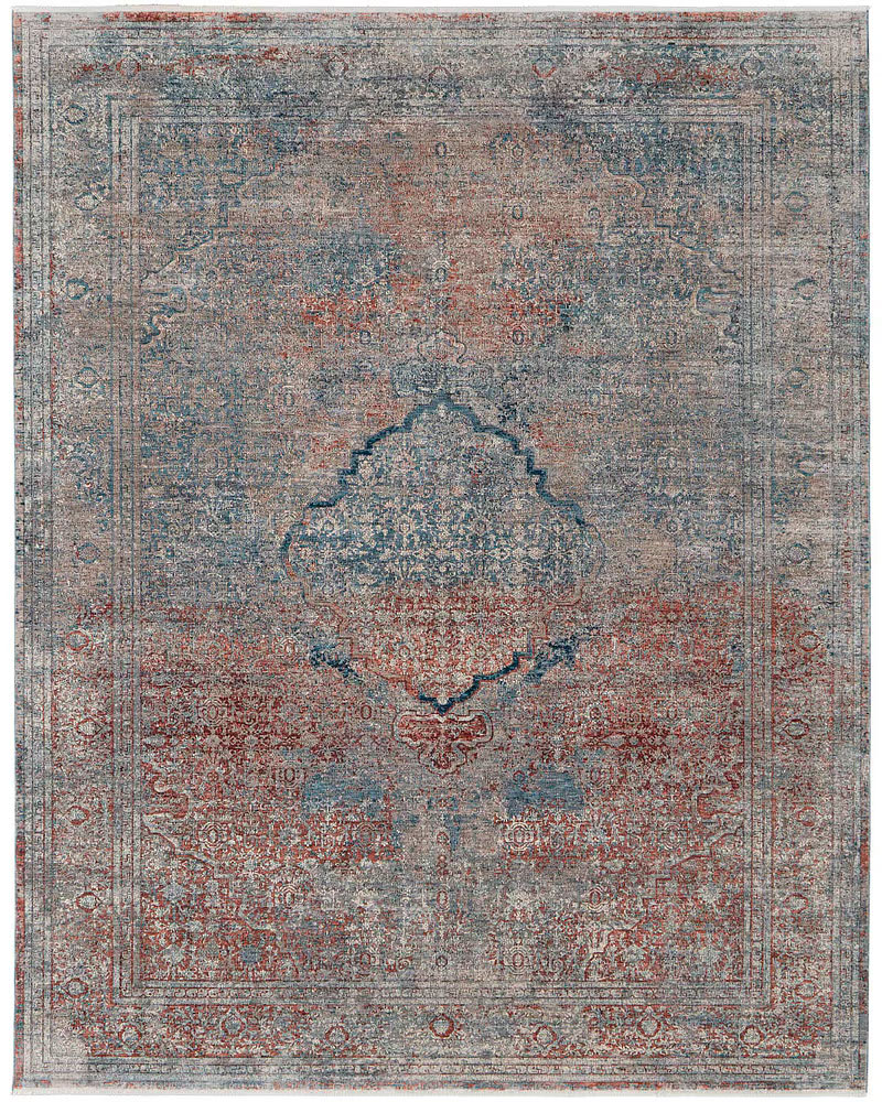 Alfombra (1.52X2.44)M Color Azul/ Multi Marquette