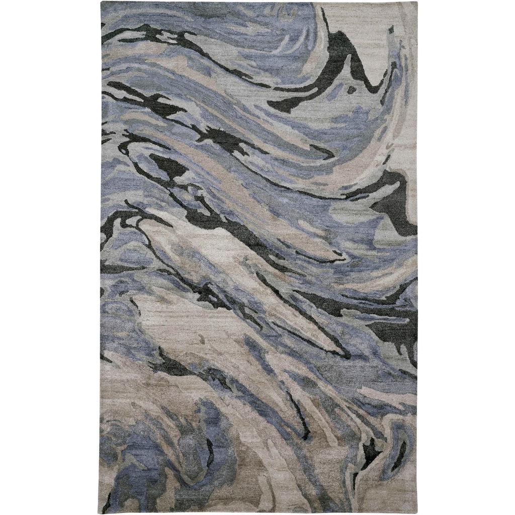 Alfombra (1.07X1.68)M Color Azul/Gris Dryden