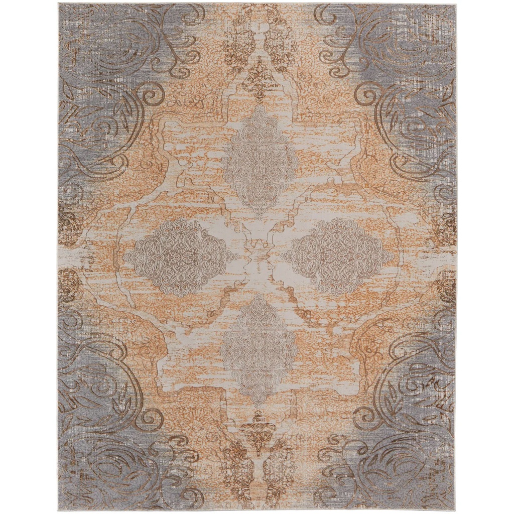 Alfombra (2.74X3.65)M Color Beige/ Gris Celene