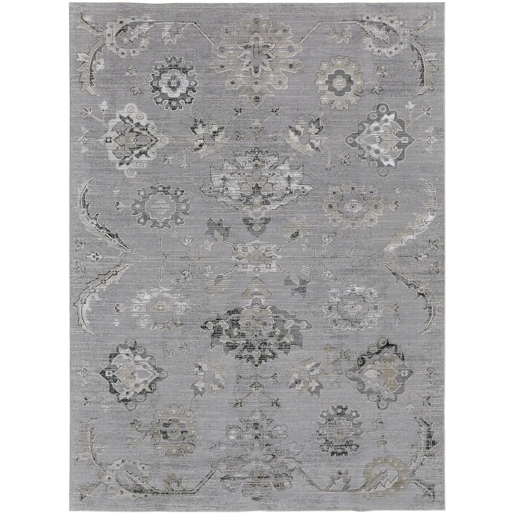 Alfombra (2.44X3.05)M Color Plata/ Beige Macklaine