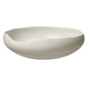 Tazon De Ceramica Blanco Moderno 25x10x25cm