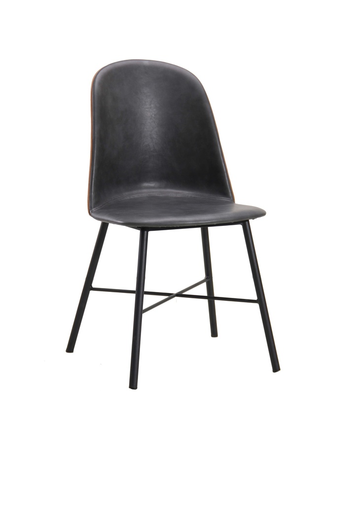 Silla Cuero Sintetico Patas Metal Map/7