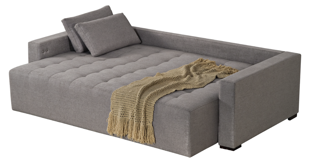 Sofa Porto Cama Con Sistema Electrico 2.40 tela B 75 - Capuchino