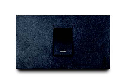 Conmutador 4 Vias Simple Negro Premium