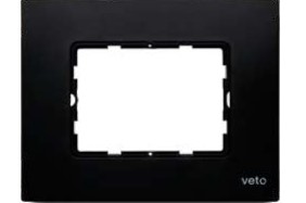 Placa 3H Negro Veto Plura