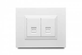 Jack Datos Doble Preensamblado Bl Veto Plura