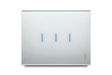 Interruptor Inteligente Triple Wifi Plura Smart Blanco