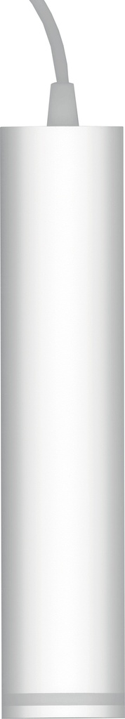 Lamp. Colg. 1L Gu10 T/Cilindro Blanco (250X55Mm)