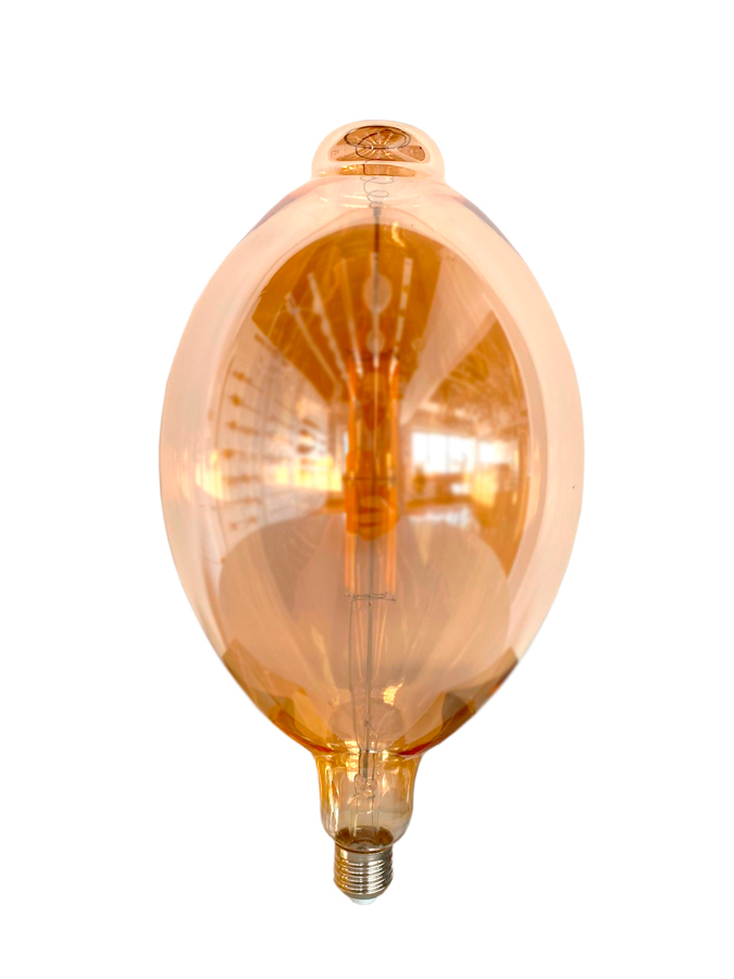 Foco Led Grande T/ Ovoidal 8W Ancho19Cm E27 L31Cm 85-265V