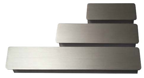 Aplique Pared Led Moderna Rect. Bid. 20X6Cm 6W 3K Negro