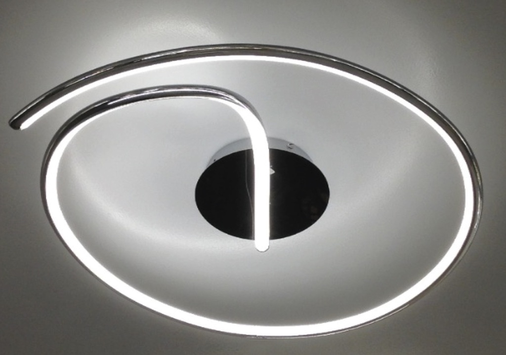 Lamp. Techo Redonda D46Cm Luz Int. 26W 3K Ch