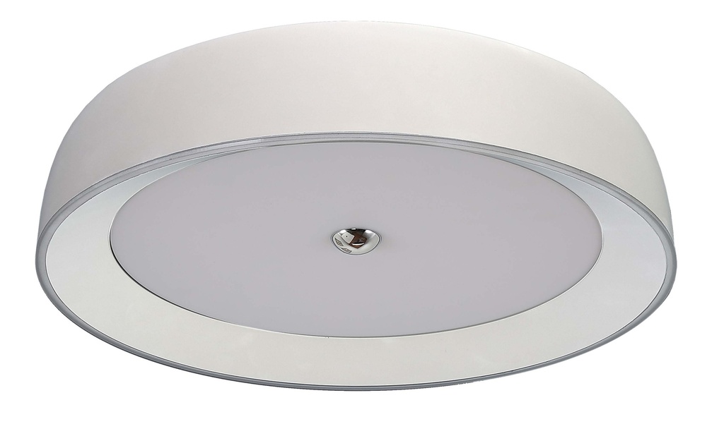 Lamp. Colg. Led T/Plafon 3 Tonos/L D52Cm 36W Matt Blanco+Blanco
