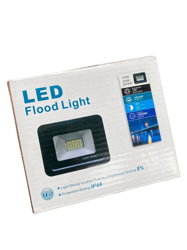 Reflector Led 20W 6K 110-240V Plano Ng