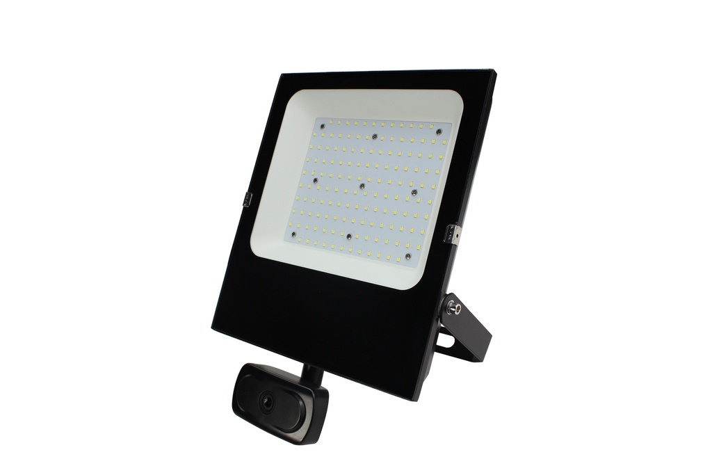 Reflector Led C/Camara Vigilancia 100W 5K 140Lm/W 110-277V